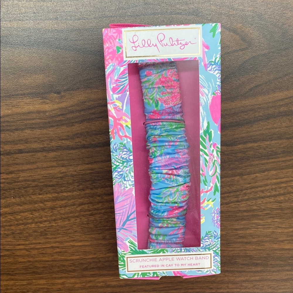 Lilly Pulitzer Vibrant Scrunchie Watch Band